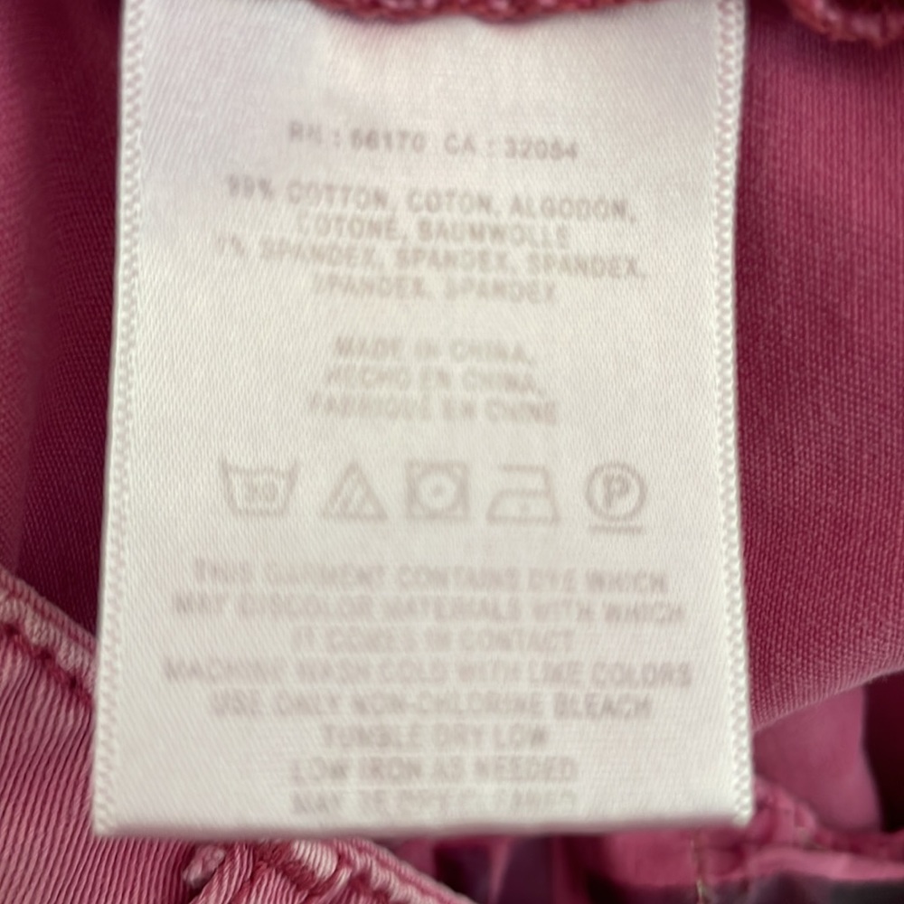 Anthropologie Chino Rollup Shorts VGUC - Picture 6 of 8